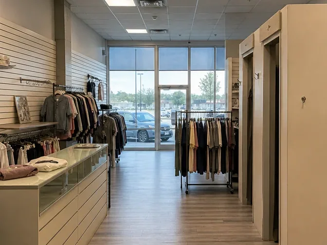 Retail Unit Strip-Out in Markham before work began