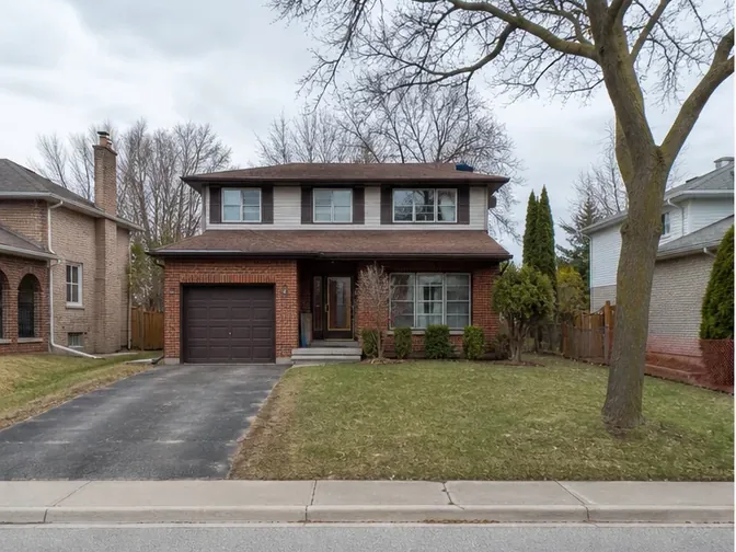 Two-Storey House Demolition in Vaughan before work began